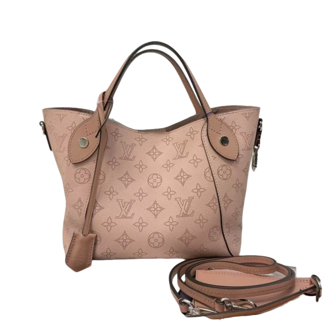 99新 LouisVuitton/路易威登 【达播专属】Hina镂花月光手提包