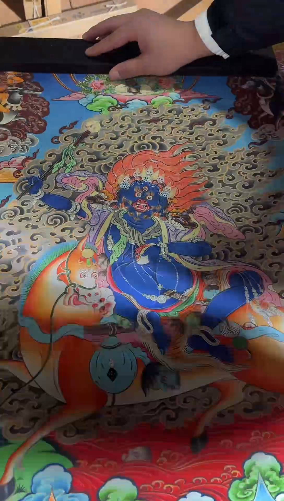 卷轴画东东唐卡tk160