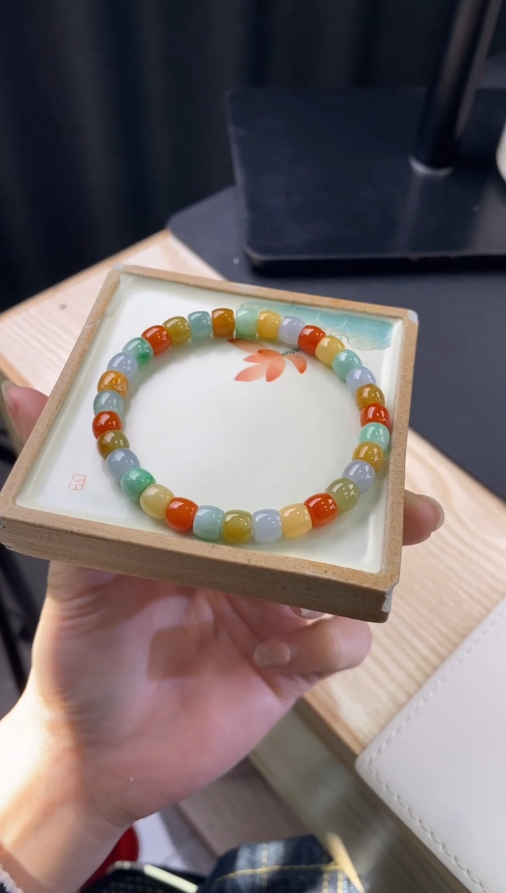 【闪购商品】翡翠手链未镶嵌手串y1522