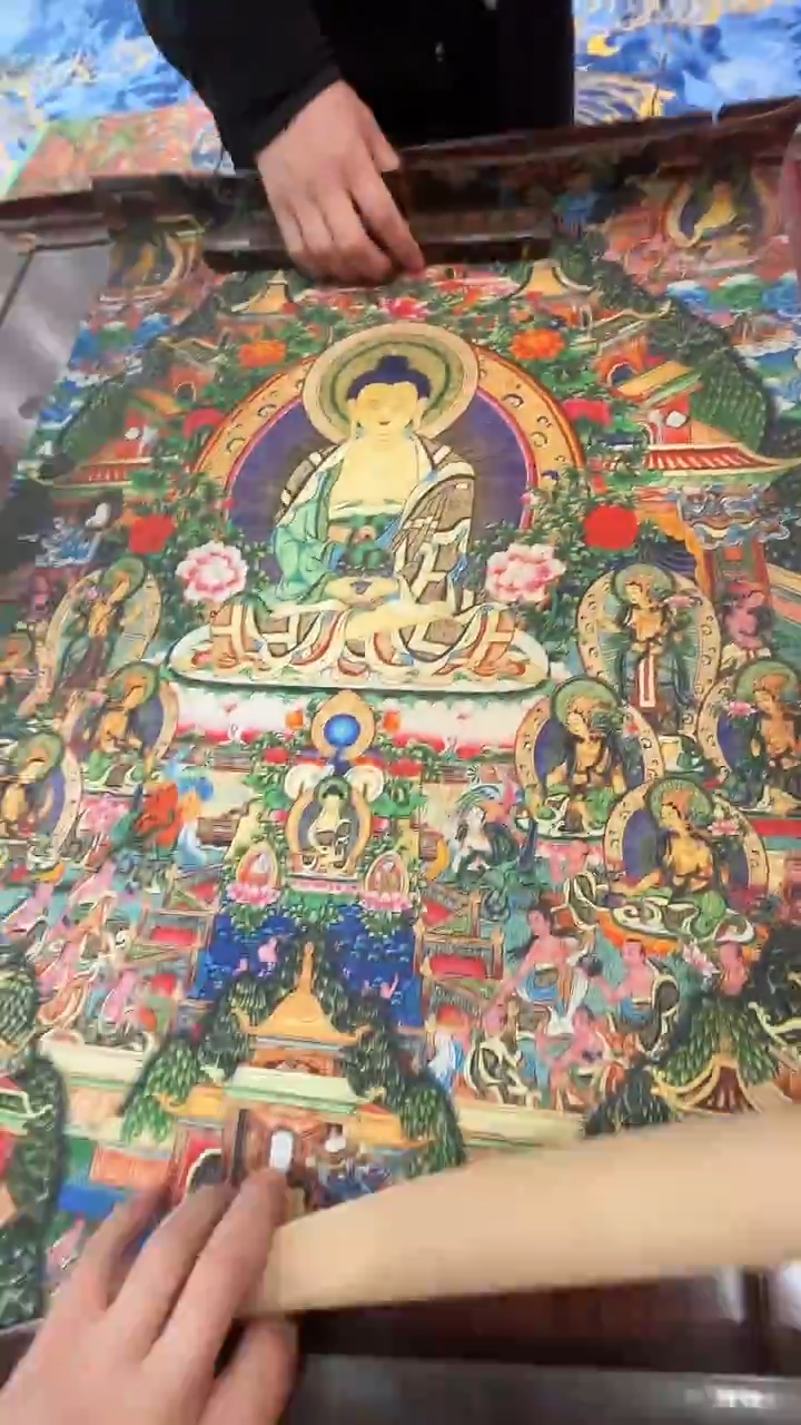 卷轴画唐卡16049