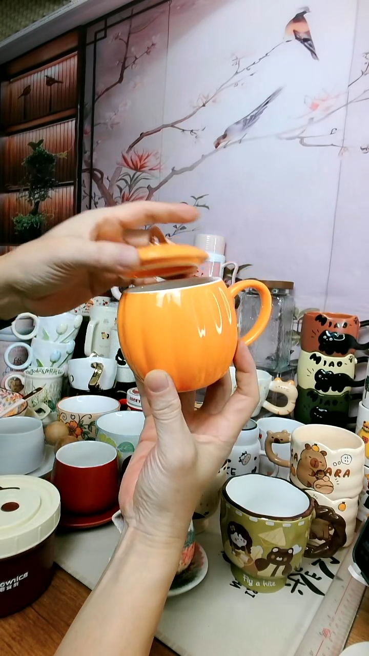 陶【新品上新】南瓜马克杯