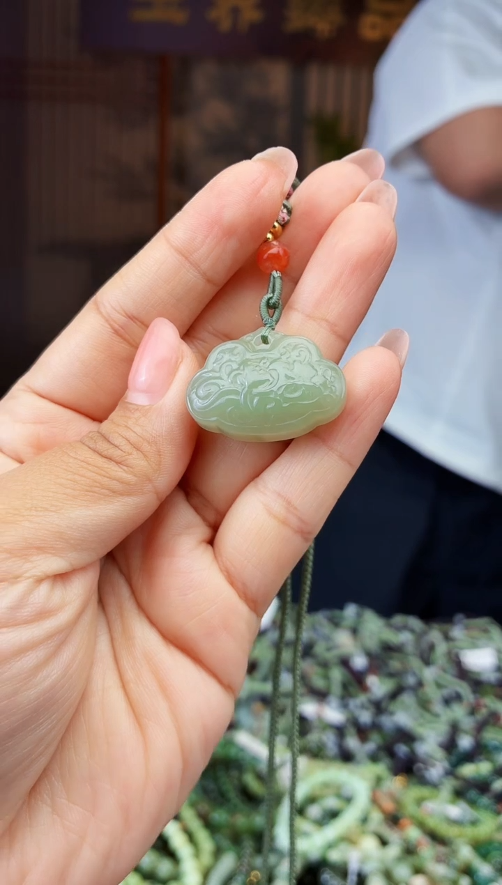 和田玉未镶嵌颈饰多样性发货拍一发一