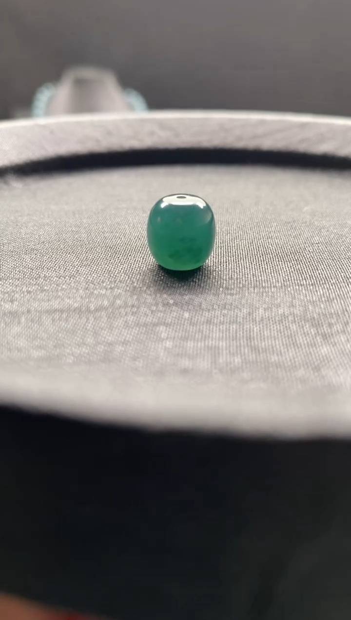 未镶嵌手链翡翠散珠卡10MM老型珠