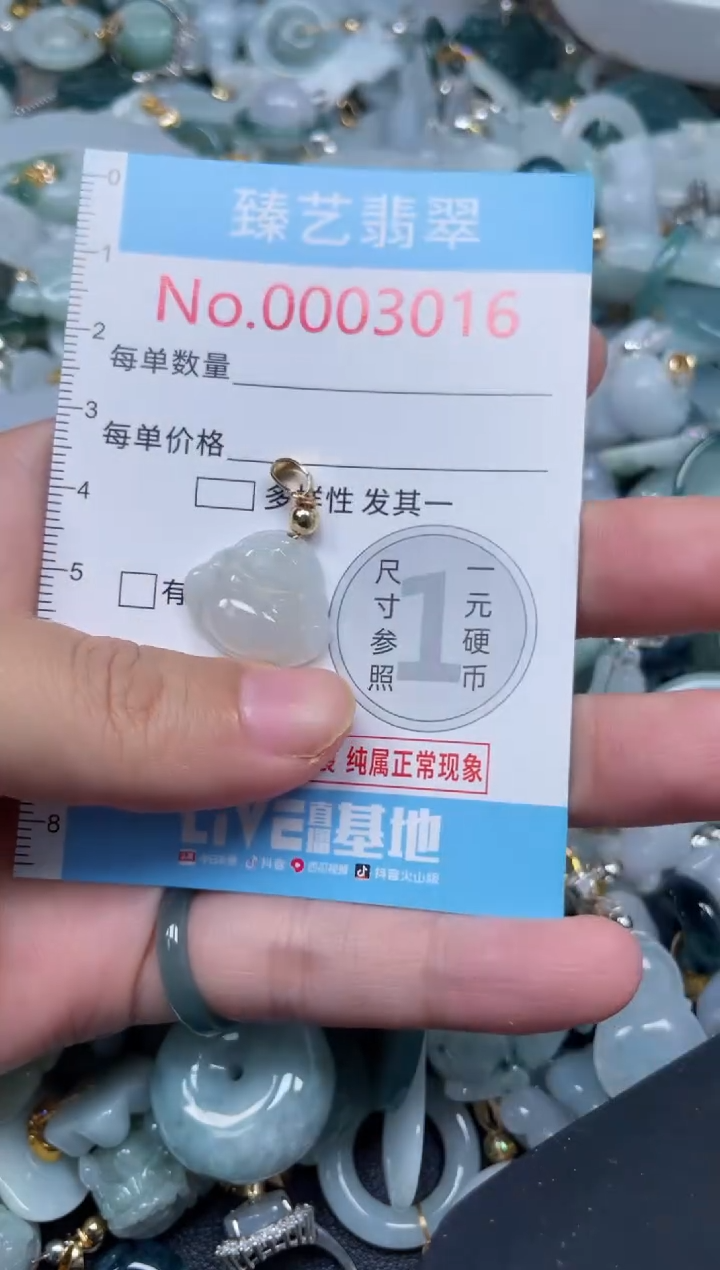 颈饰未镶嵌翡翠3016