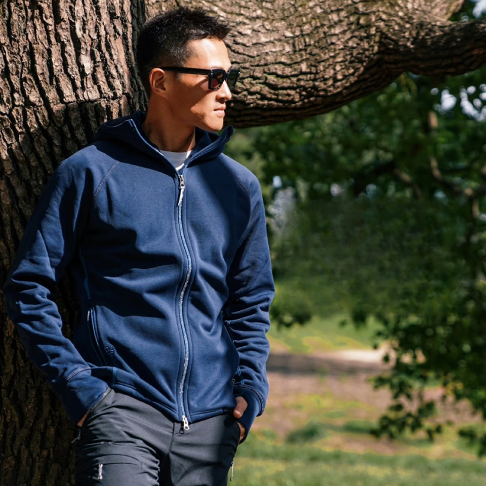 【即发】’小胡子+‘情侣款户外中间层魔术师加绒休闲抓绒外套