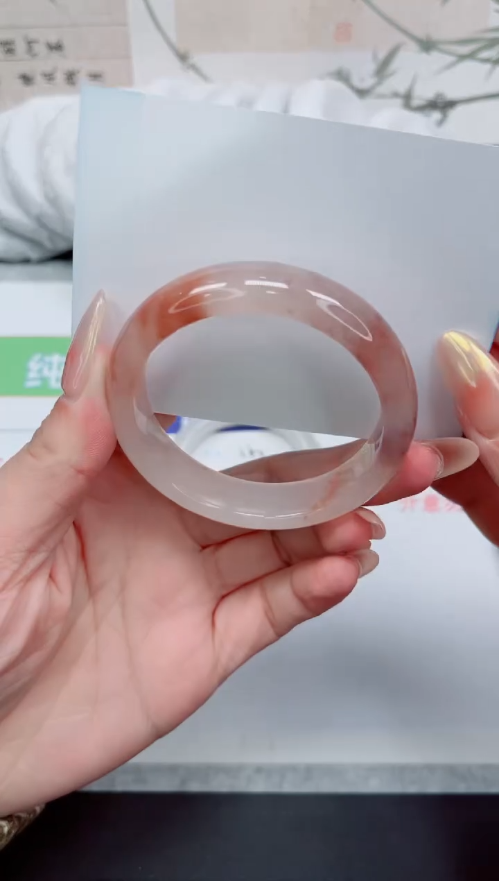 【闪购商品】石英质玉手镯未镶嵌361-53.6