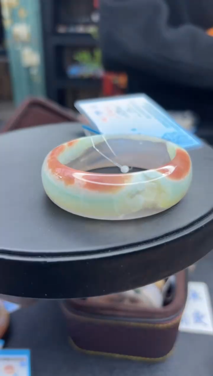 【闪购商品】石英质玉手镯未镶嵌574（55圈）