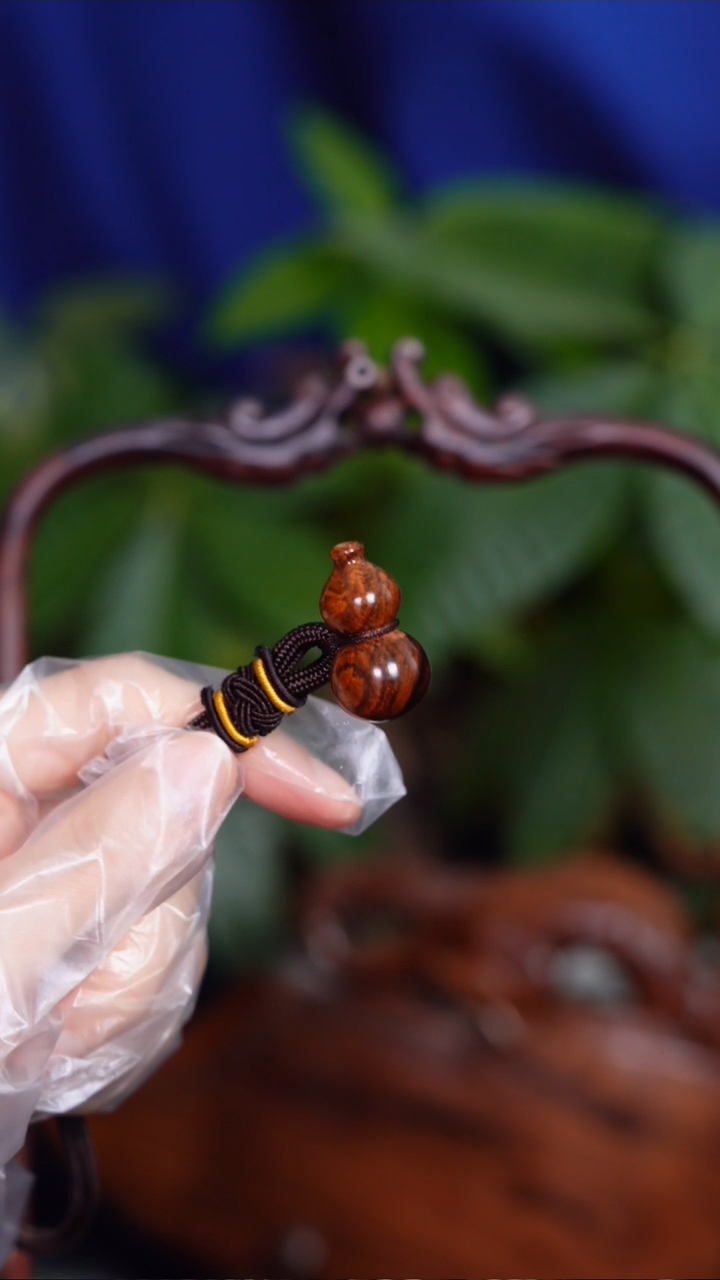 吊坠黄花梨/降香黄檀熊****毛葫芦
