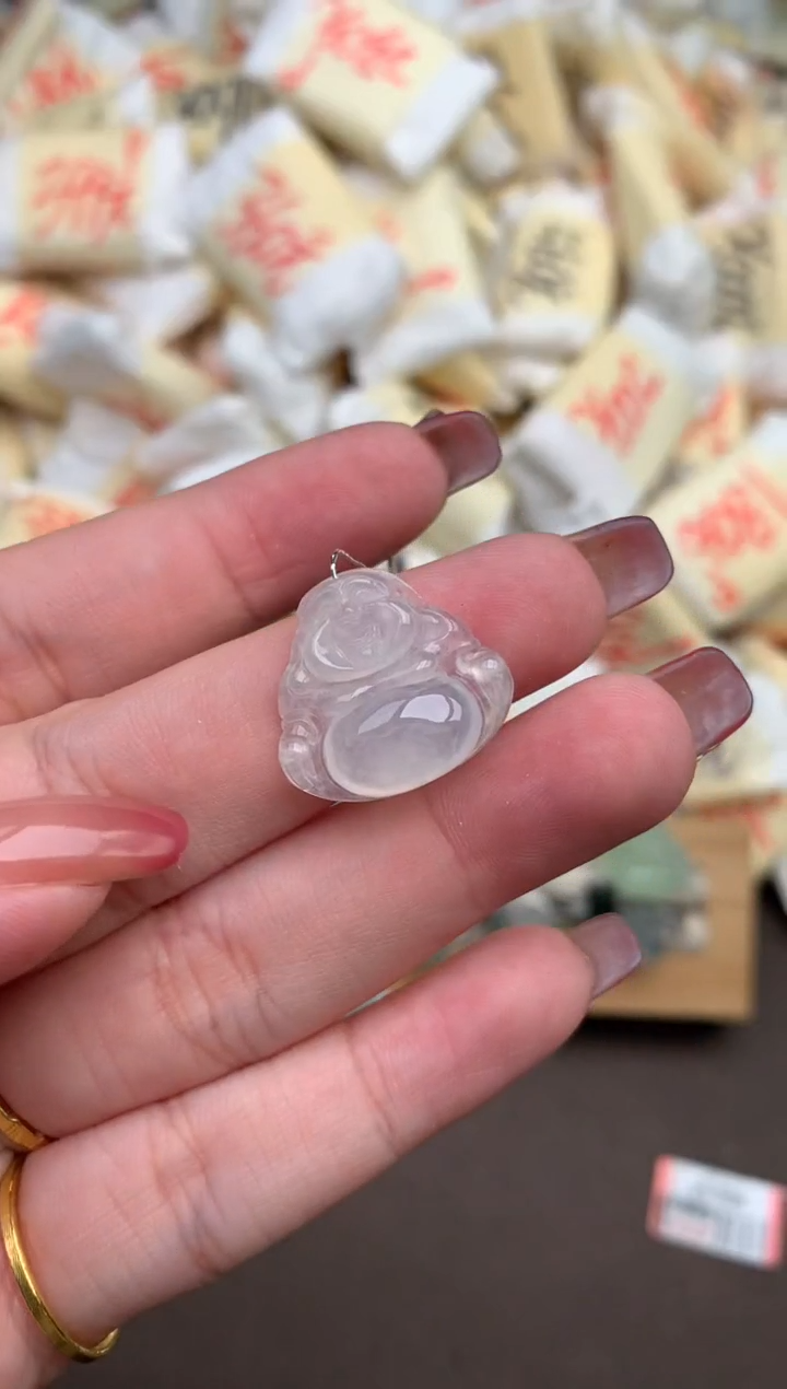 翡翠挂件未镶嵌—