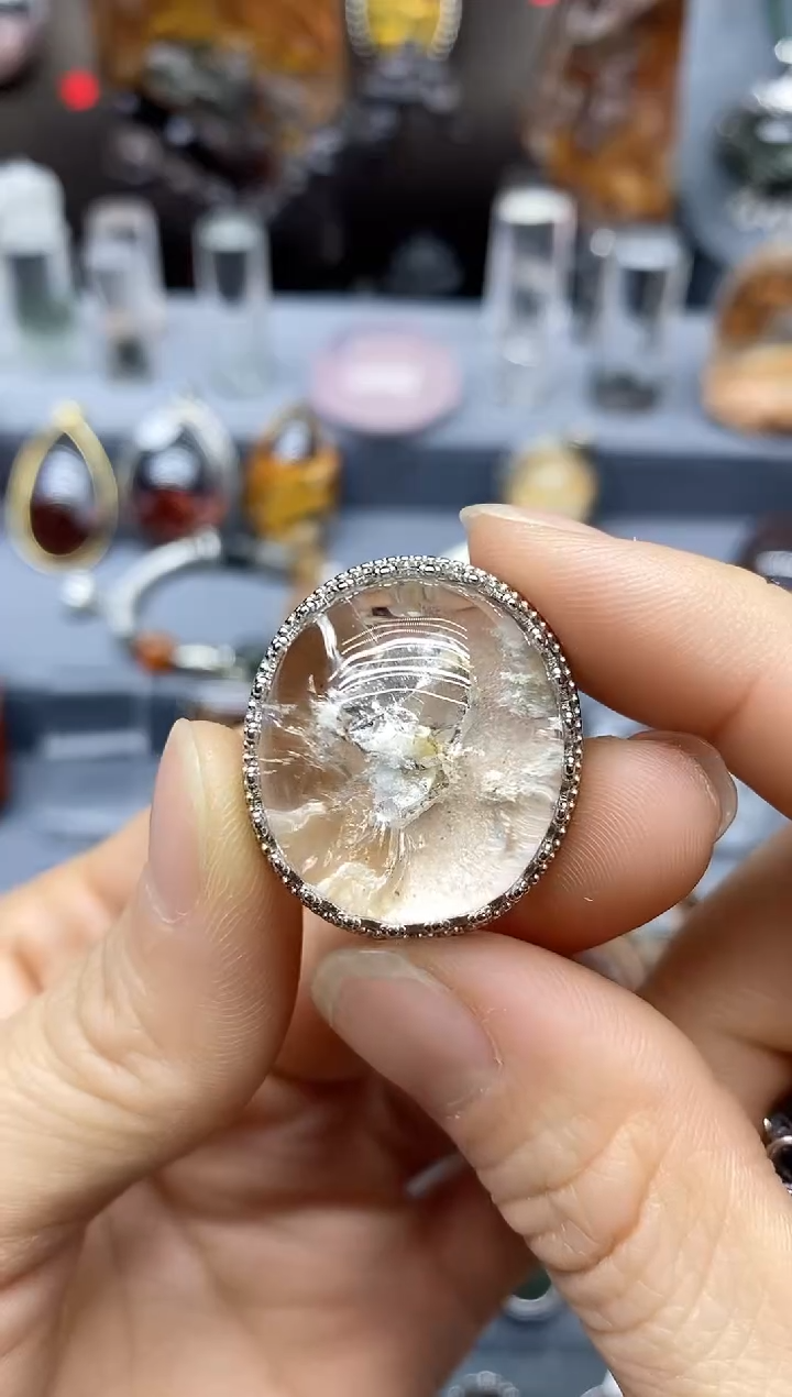 【闪购商品】水晶颈饰银S925镶嵌水晶水晶