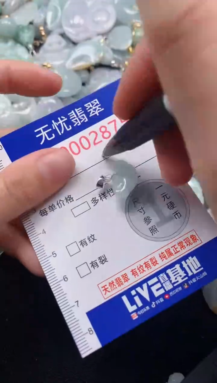 颈饰未镶嵌翡翠2875