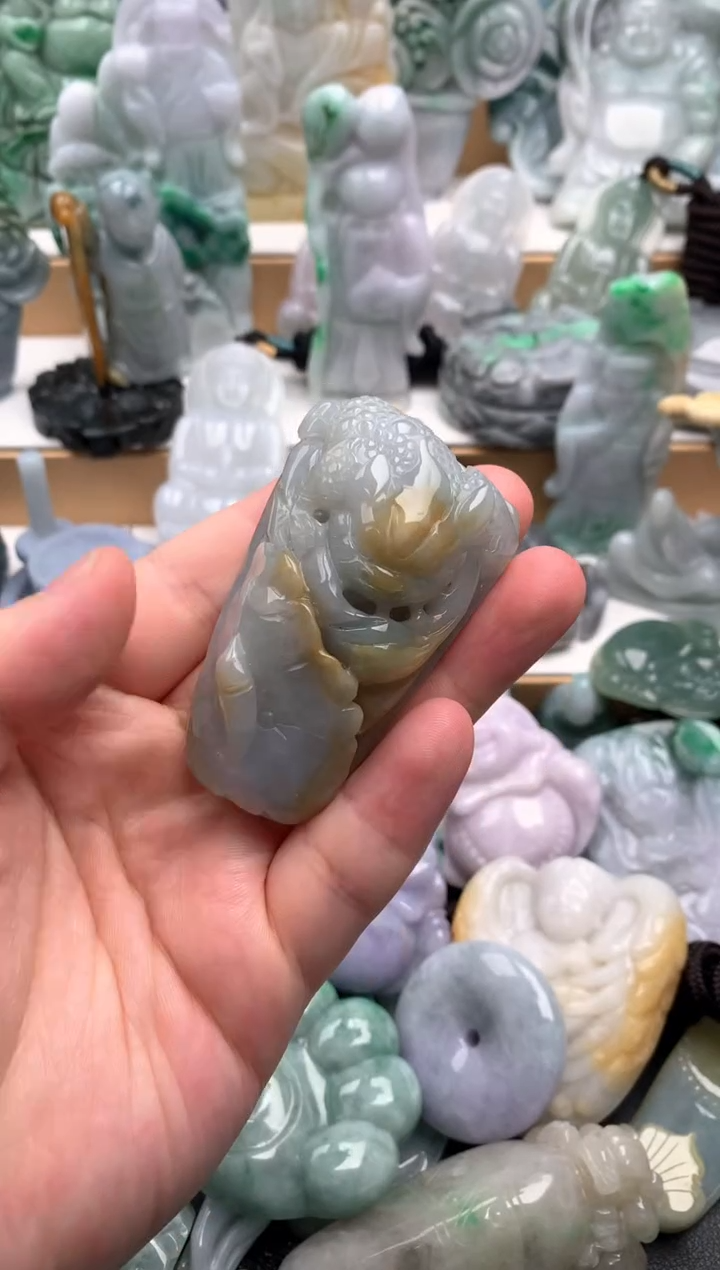 吊坠(不含链)未镶嵌翡翠1