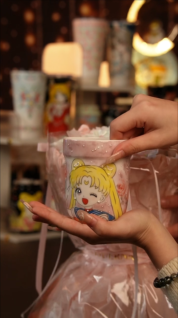 （玉泥）景德镇手工手绘文创陶瓷杯