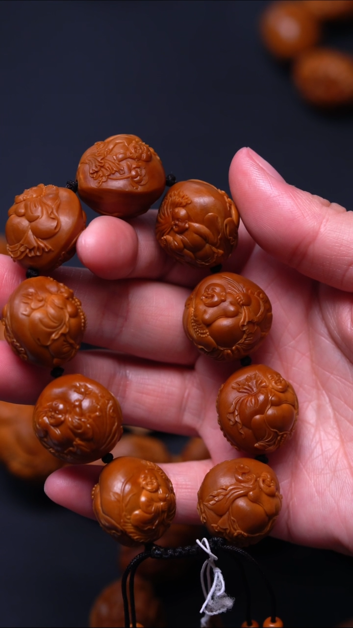 【闪购商品】橄榄核手串/手链童子弥勒