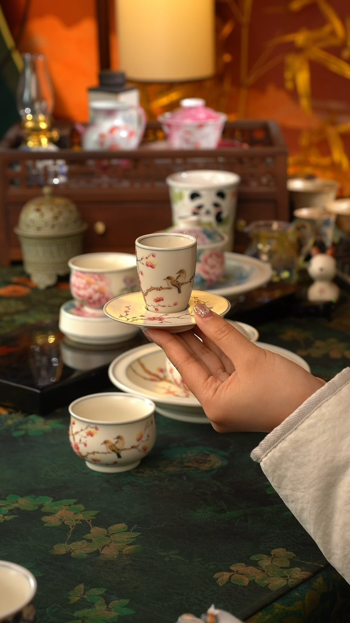 【闪购商品】初六好物分享@@喜上眉梢套杯