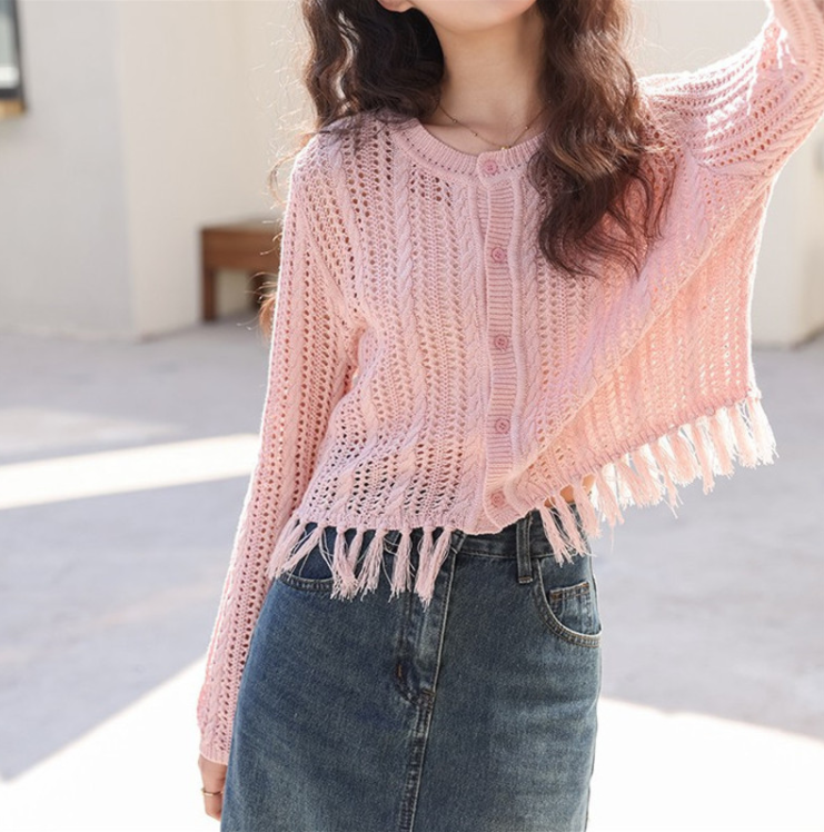 编号【 001-099 】 2025小个子时尚女装针织韩版上衣女