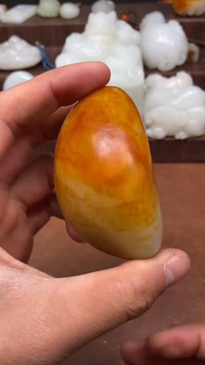 未镶嵌和田玉把件明****.1