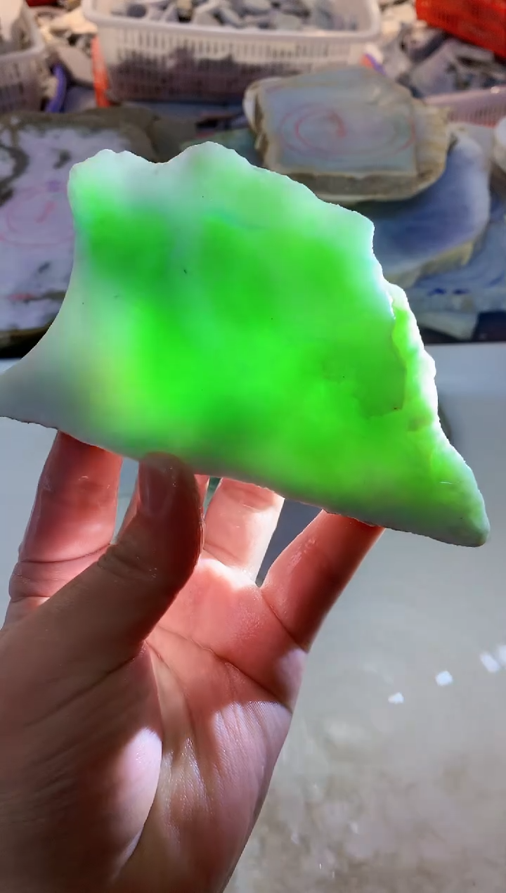 【闪购商品】翡翠未镶嵌颈饰0韩0翡翠珠80