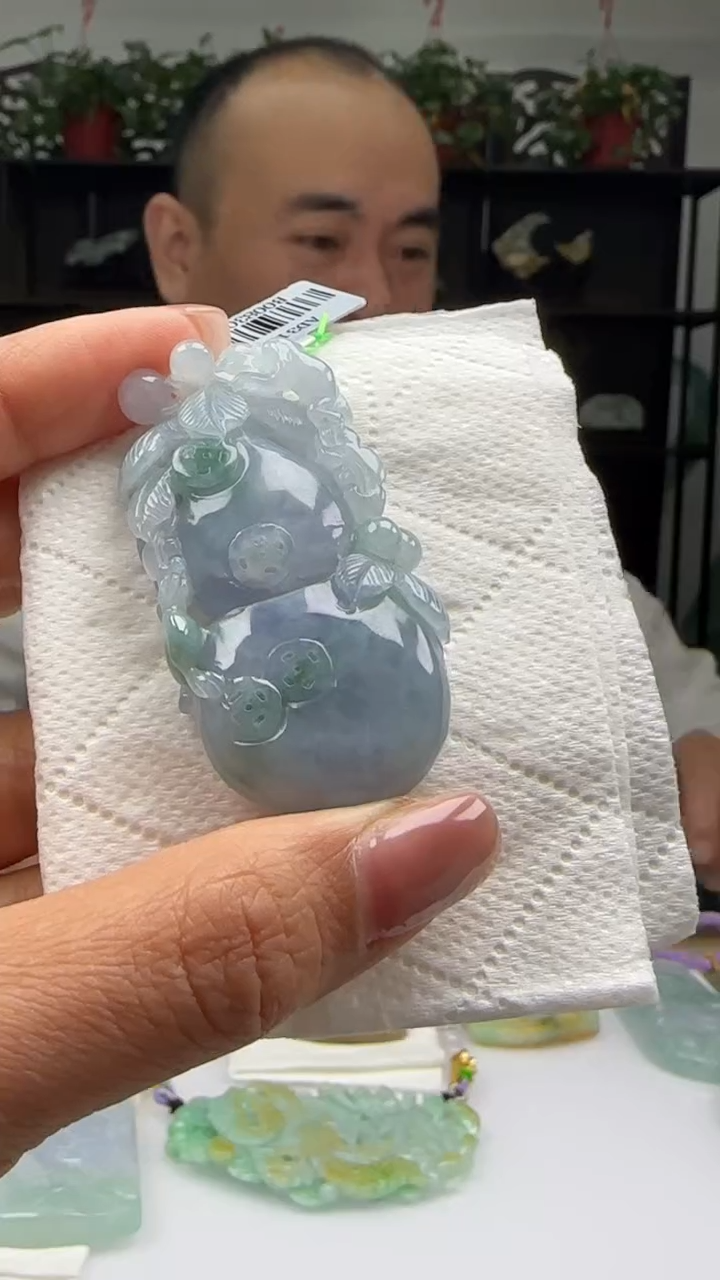 【闪购商品】翡翠颈饰未镶嵌天然翡翠A货吊坠