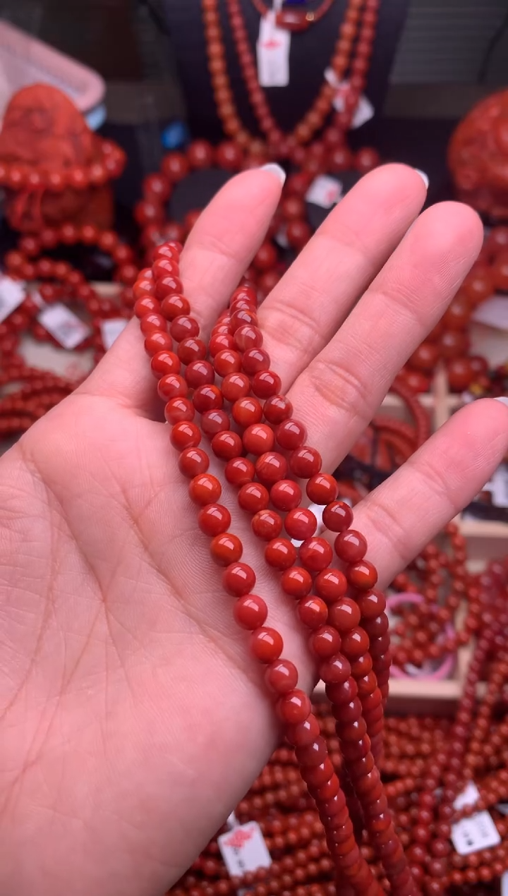 【闪购商品】南红玛瑙珠宝奇石未镶嵌5随机多样性/一条