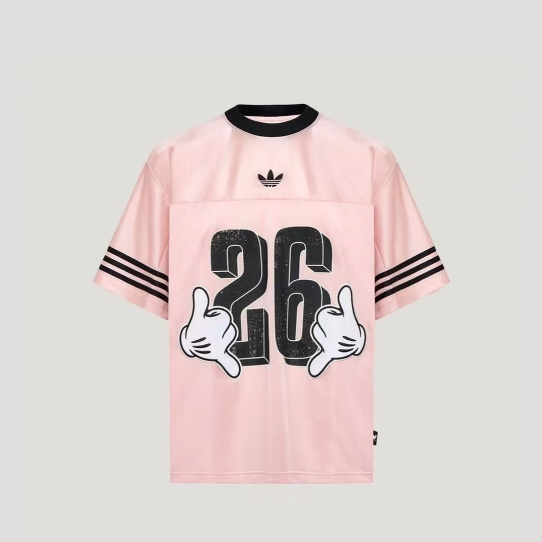【滔搏联动】adidas 阿迪达斯三叶草迪士尼联名款运动短袖T恤KU3105