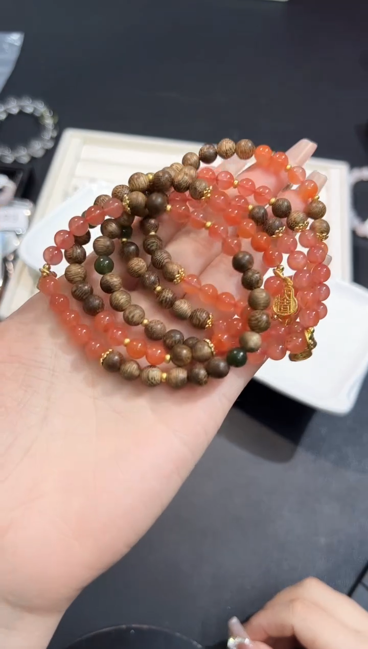 【闪购商品】水晶手串未镶嵌45I多样性发其一/1条默认微瑕