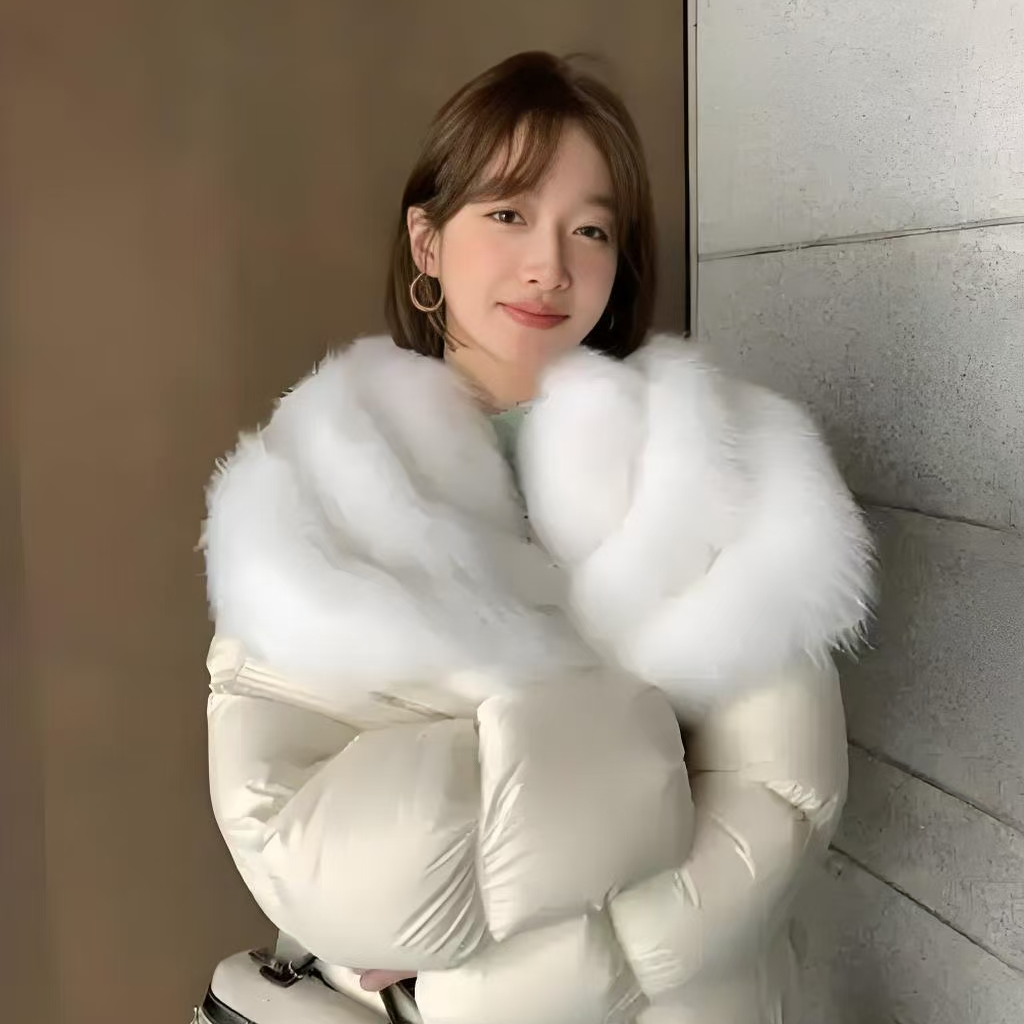 女款时尚经典狐狸毛外套气质百搭【以直播间为准】经典时尚小香风