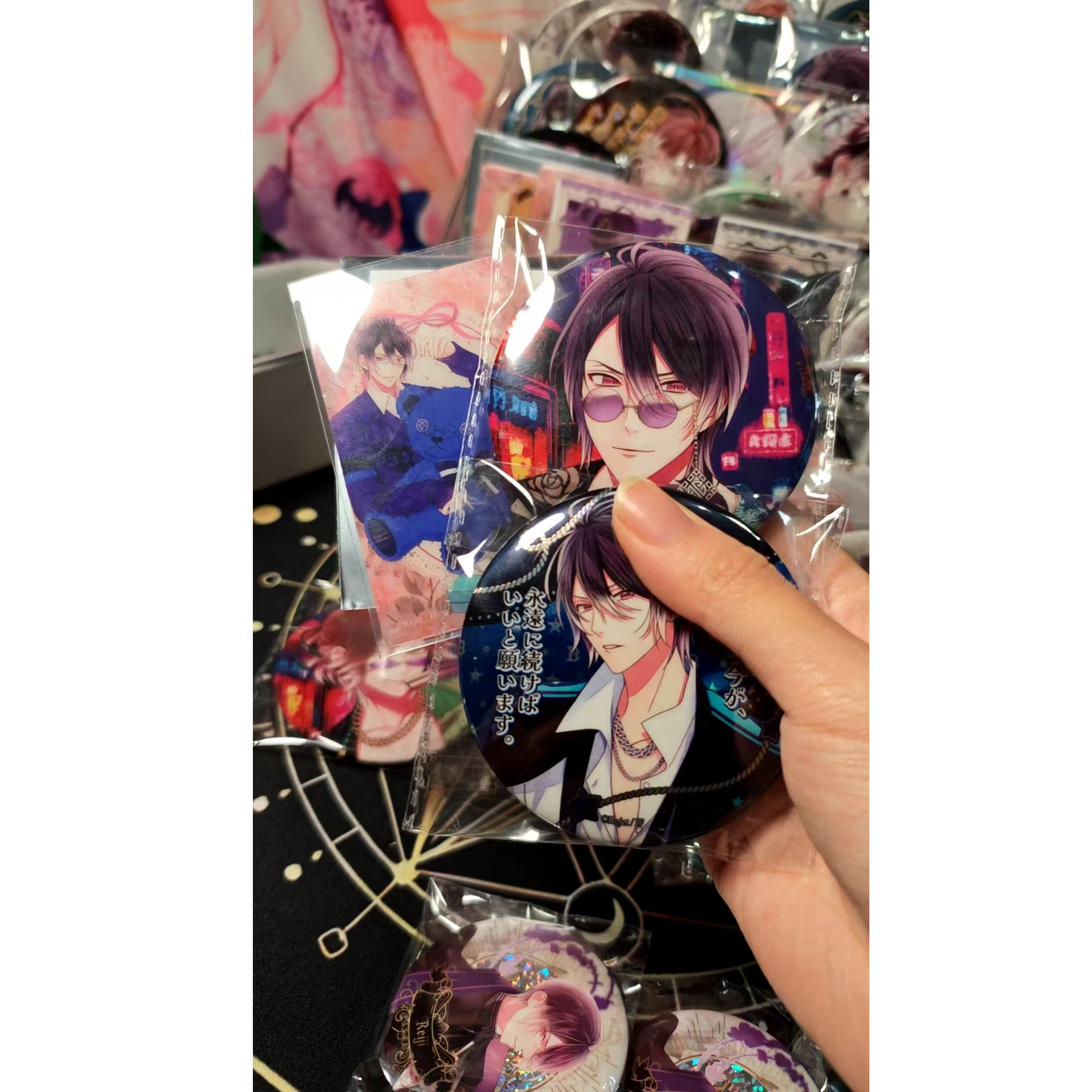 魔鬼恋人吧唧徽章透卡专用链接