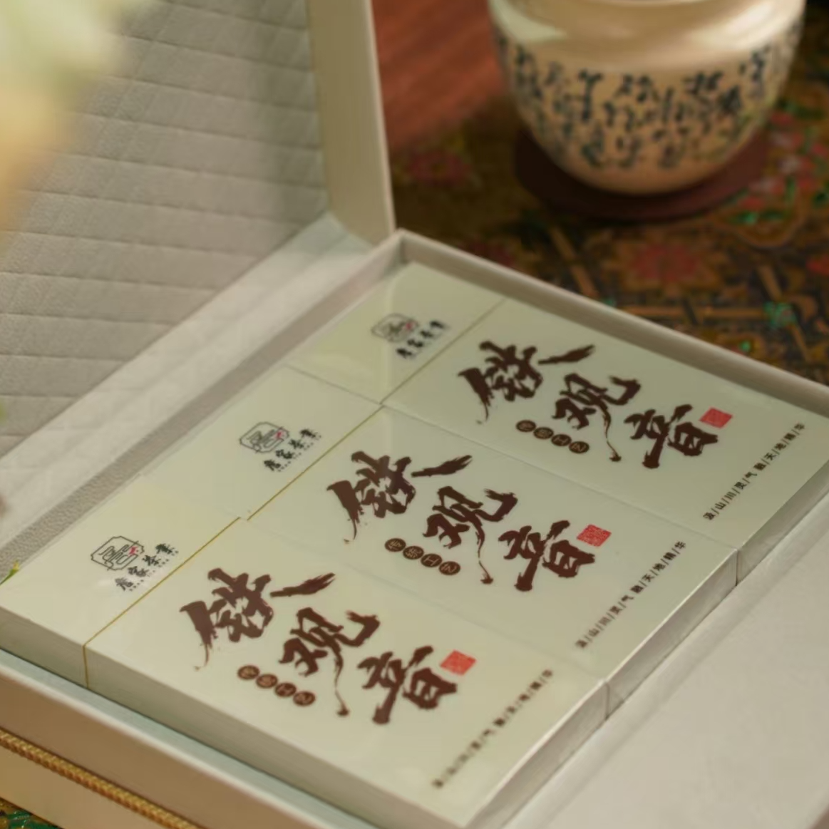 【詹家茶业】红心歪尾正味兰花香铁观音礼盒款