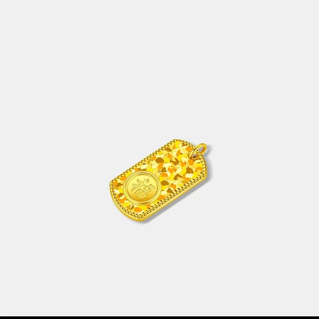 合金吊坠 精品吊坠 碎冰冰福字吊坠10647