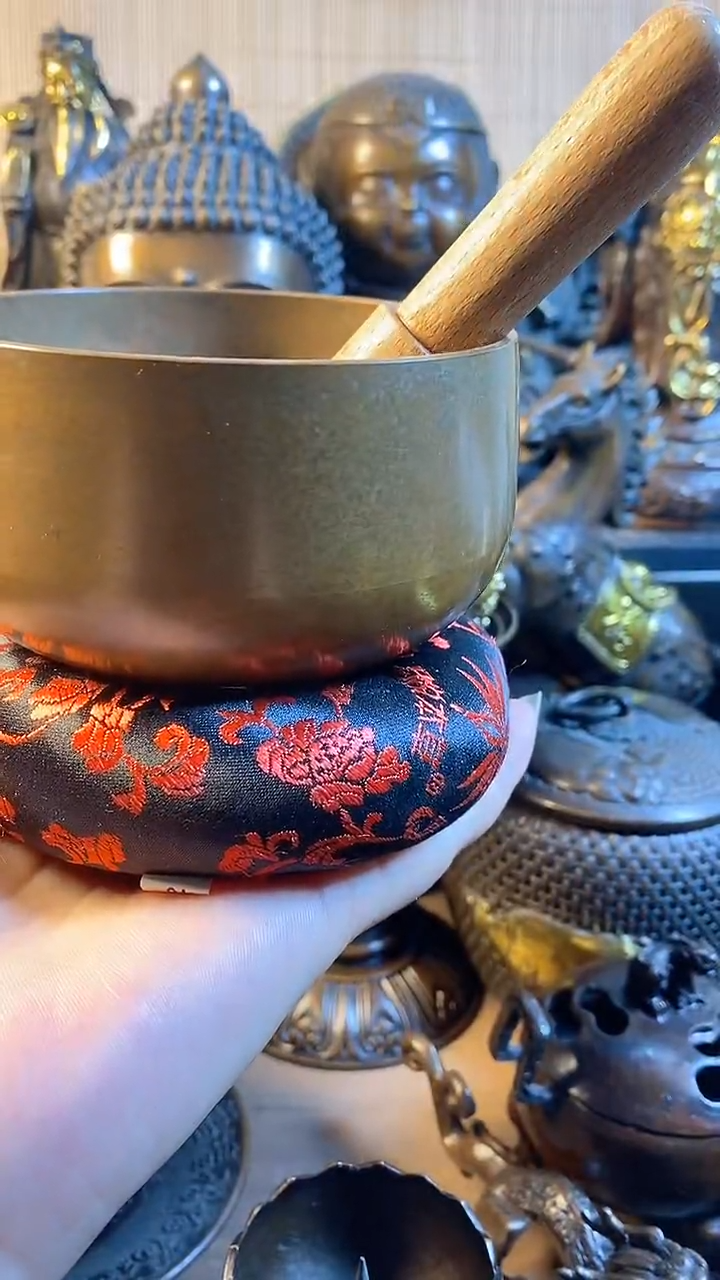 耶耶高端精品古铜22 钵音碗