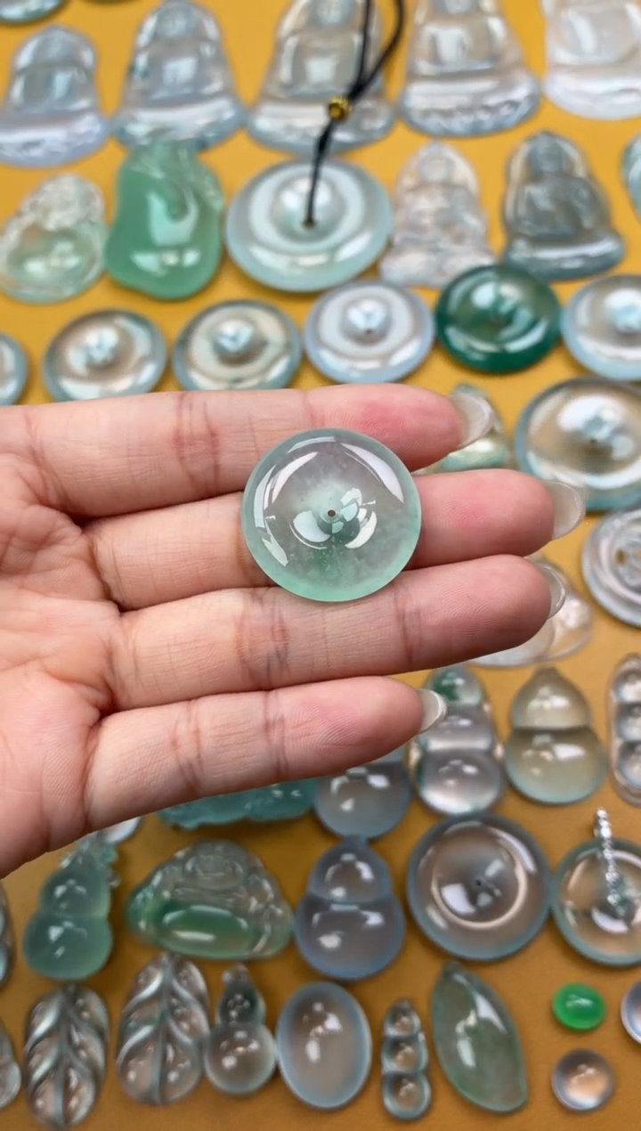 吊坠(不含链)未镶嵌翡翠63 平安扣 25.6 5.9