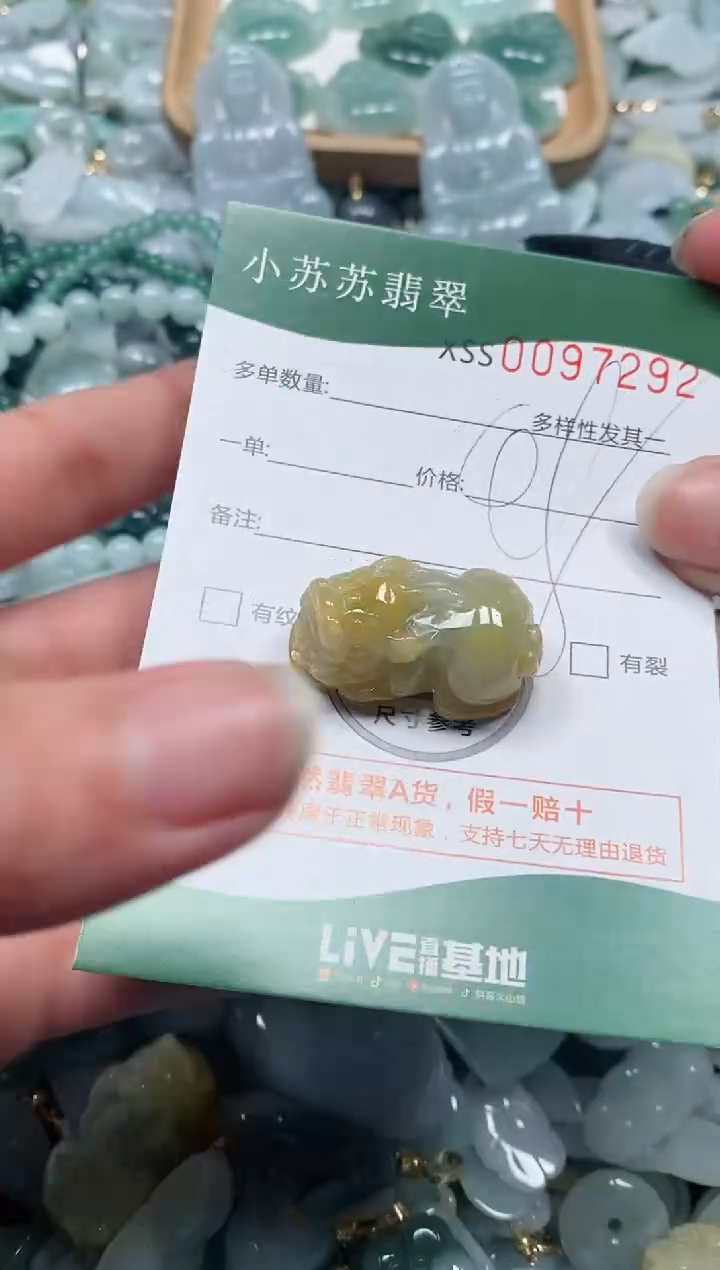 【闪购商品】翡翠颈饰未镶嵌闪购商品0097292