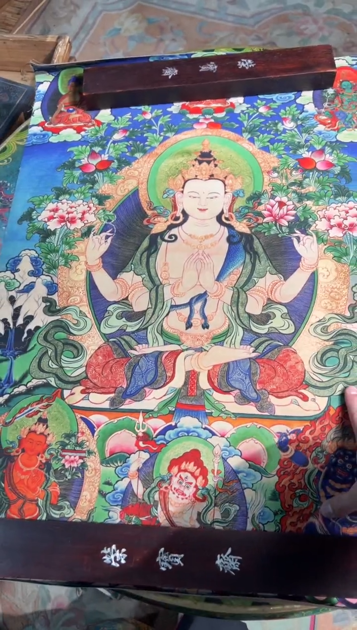 卷轴画卷轴画奥奥的唐卡