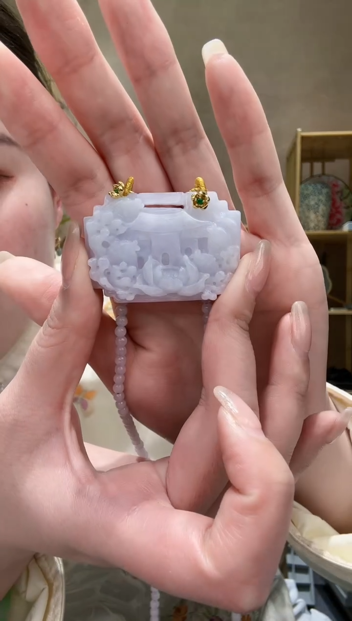 【闪购商品】翡翠颈饰未镶嵌吊坠