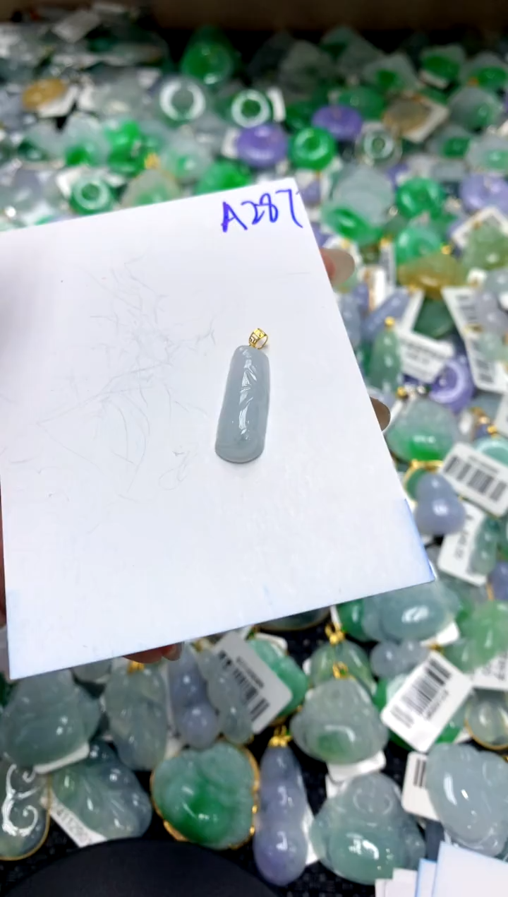 【闪购商品】翡翠颈饰18K金镶嵌11111111111111111