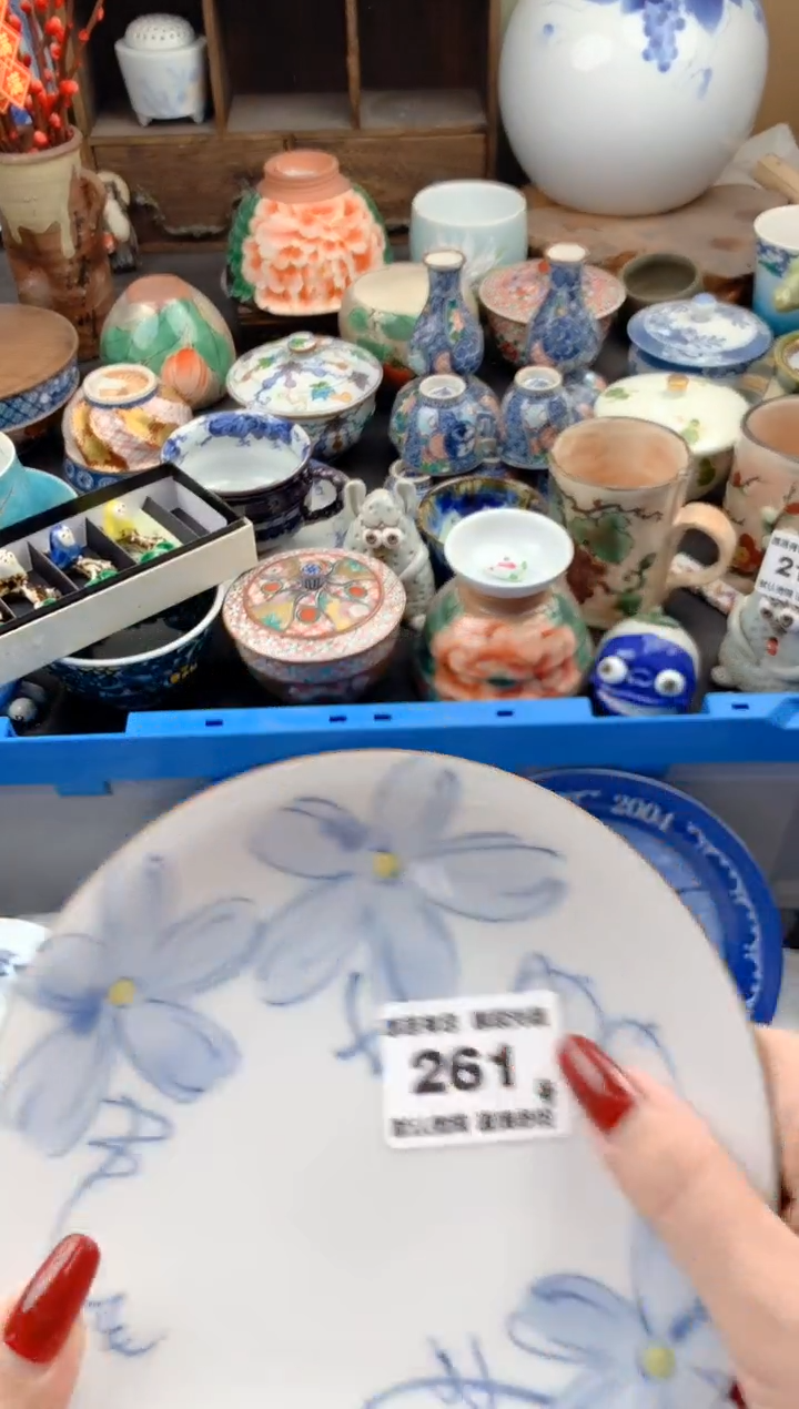 【闪购商品】瓷片261号九姑娘工艺品瓷器