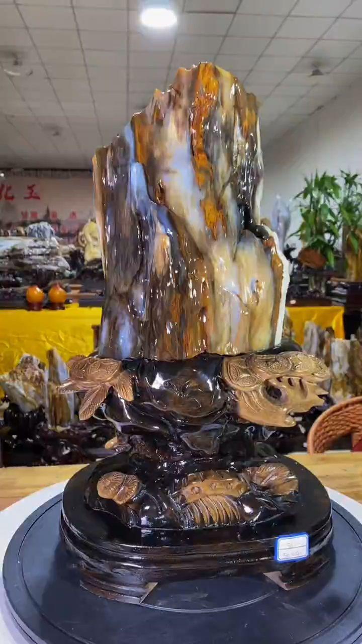 硅化玉珠宝奇石未镶嵌浅**年1