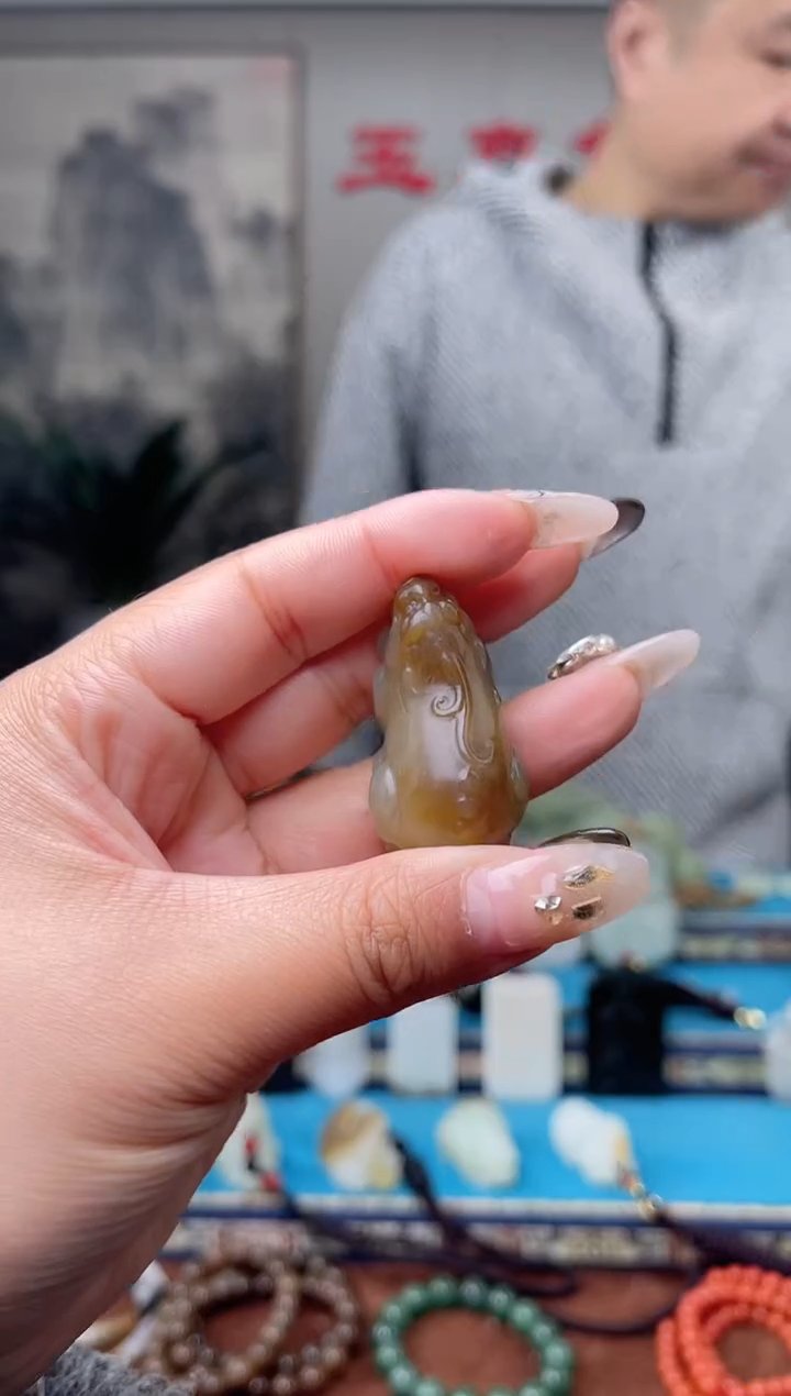 【闪购商品】和田玉挂件未镶嵌1