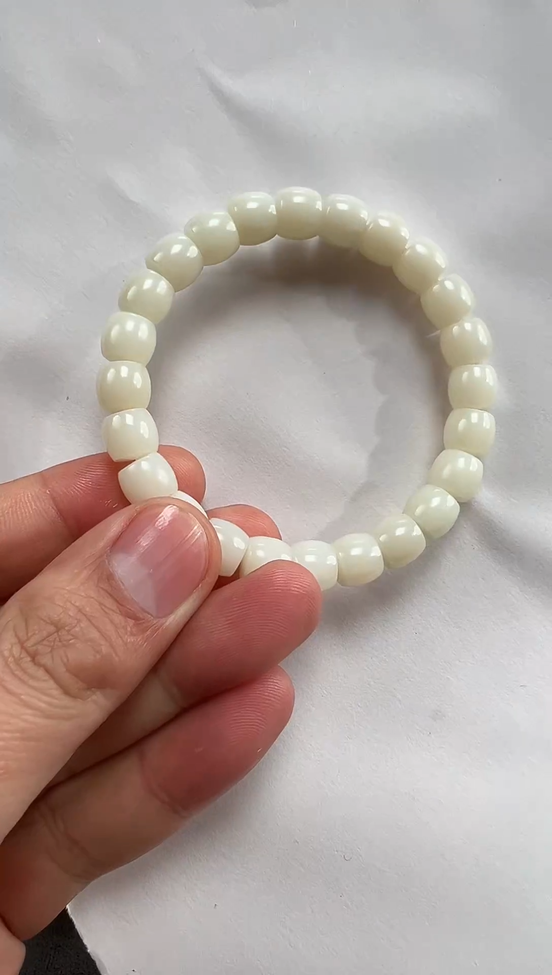 未镶嵌手串和田玉㿝*和田玉精品老型手串