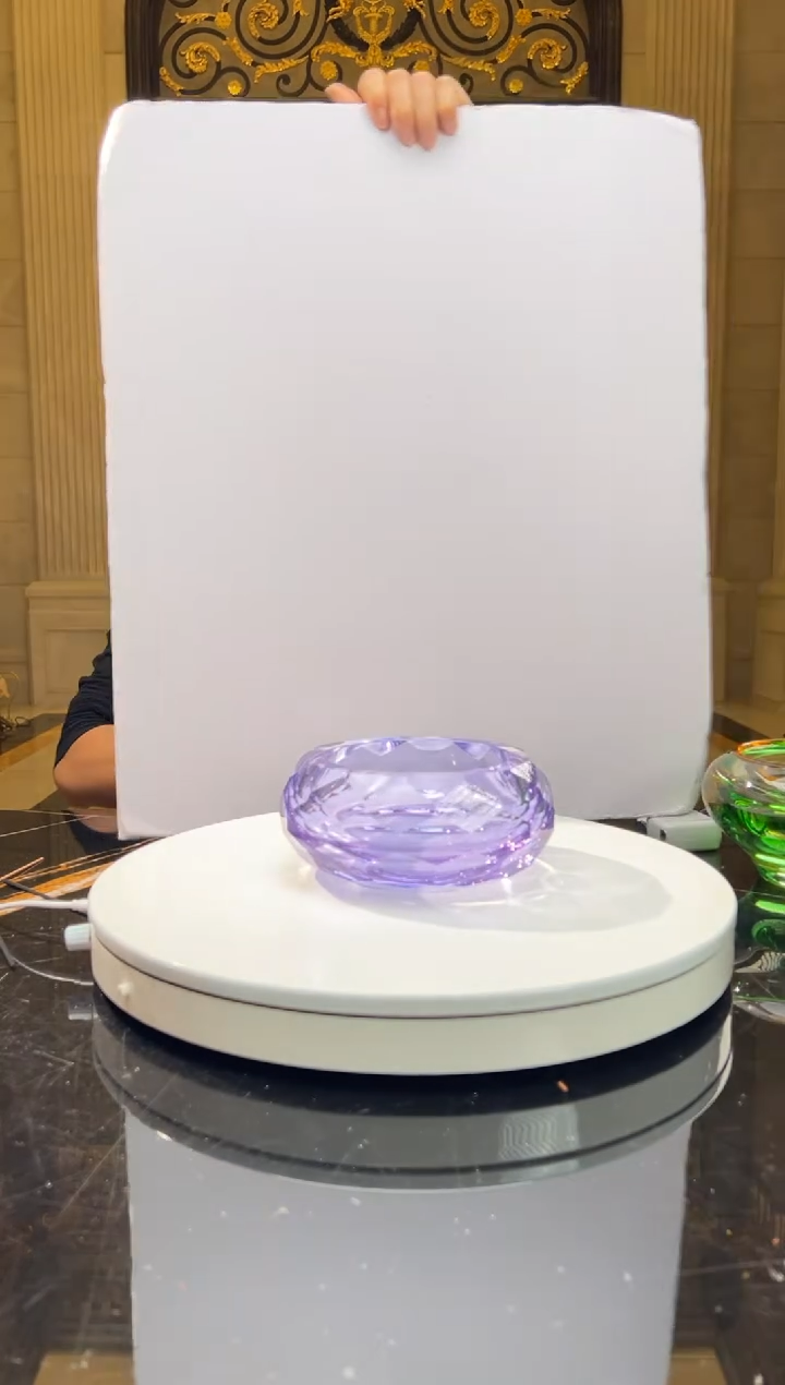 【闪购商品】摆件紫罗兰钻石切面烟灰缸