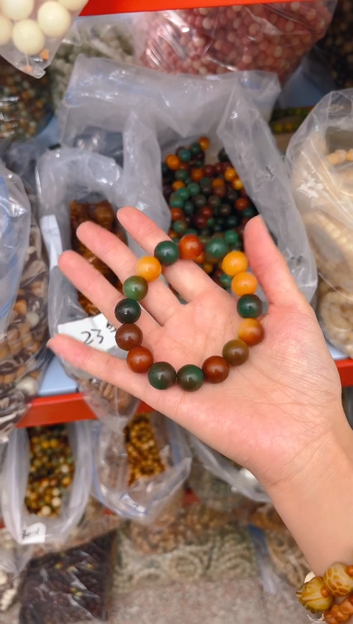 吊坠菩提根/象牙果敦煌圆珠单圈