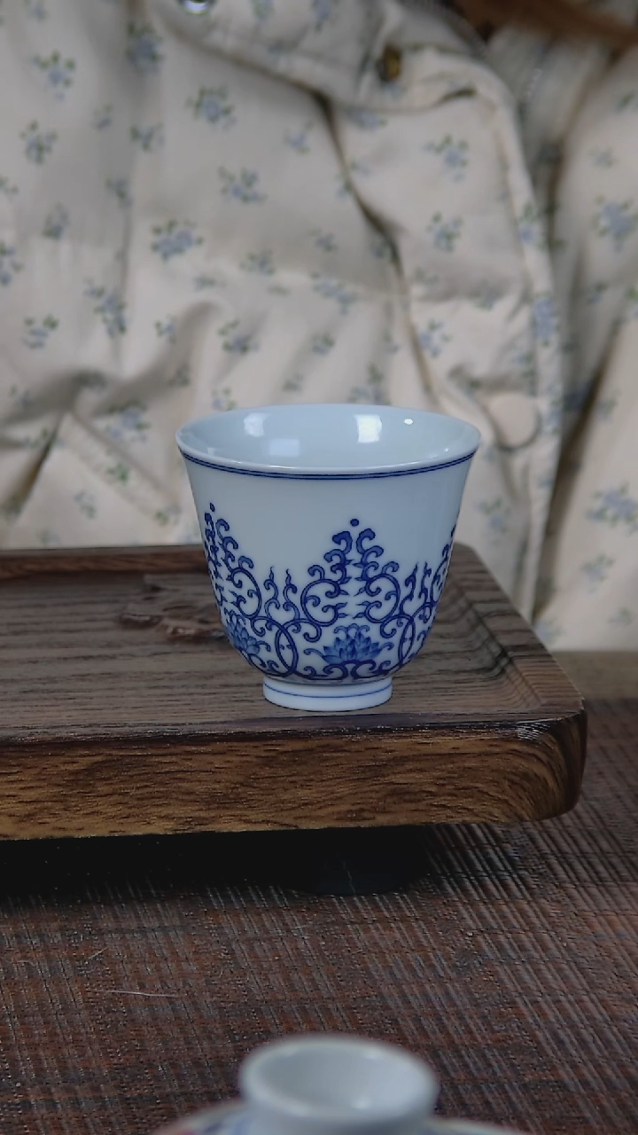 【闪购商品】折葵非器手工手绘双勾线杯