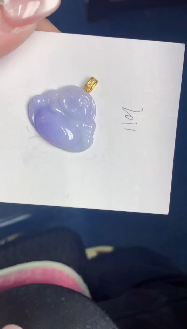 【闪购商品】翡翠颈饰18K金镶嵌000000000