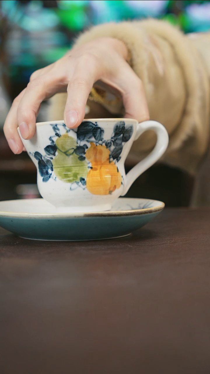 【闪购商品】杯景德镇陶瓷杯碗柴烧多人