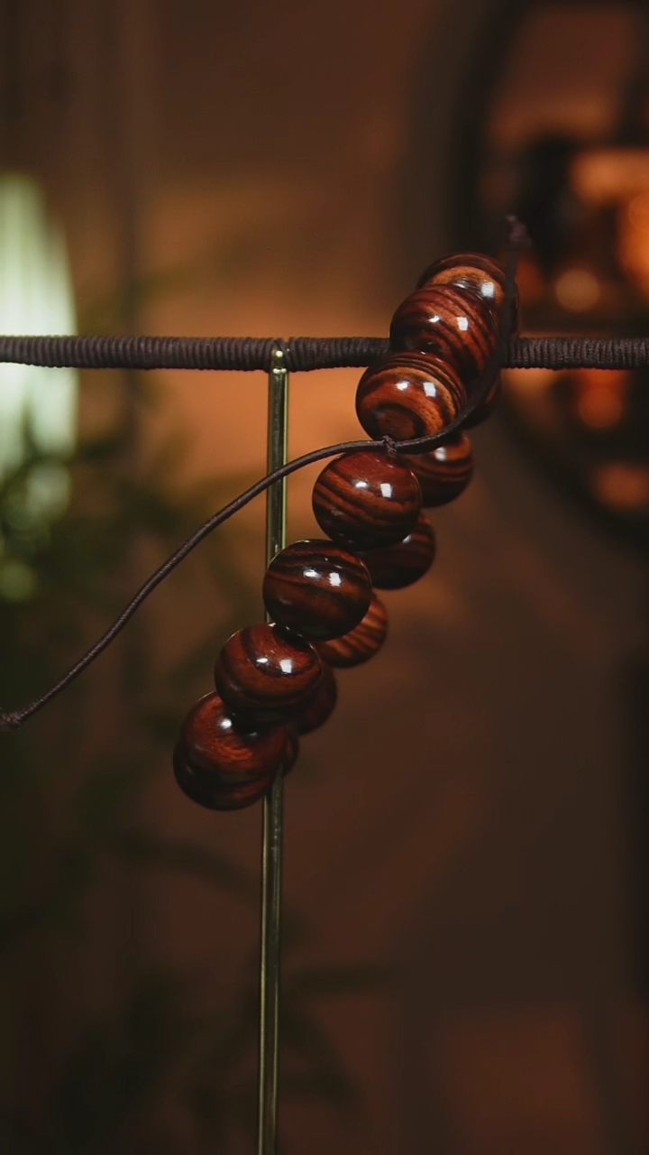 【闪购商品】黄花梨/降香黄檀手串/手链海南黄花梨1.5cm大黑线