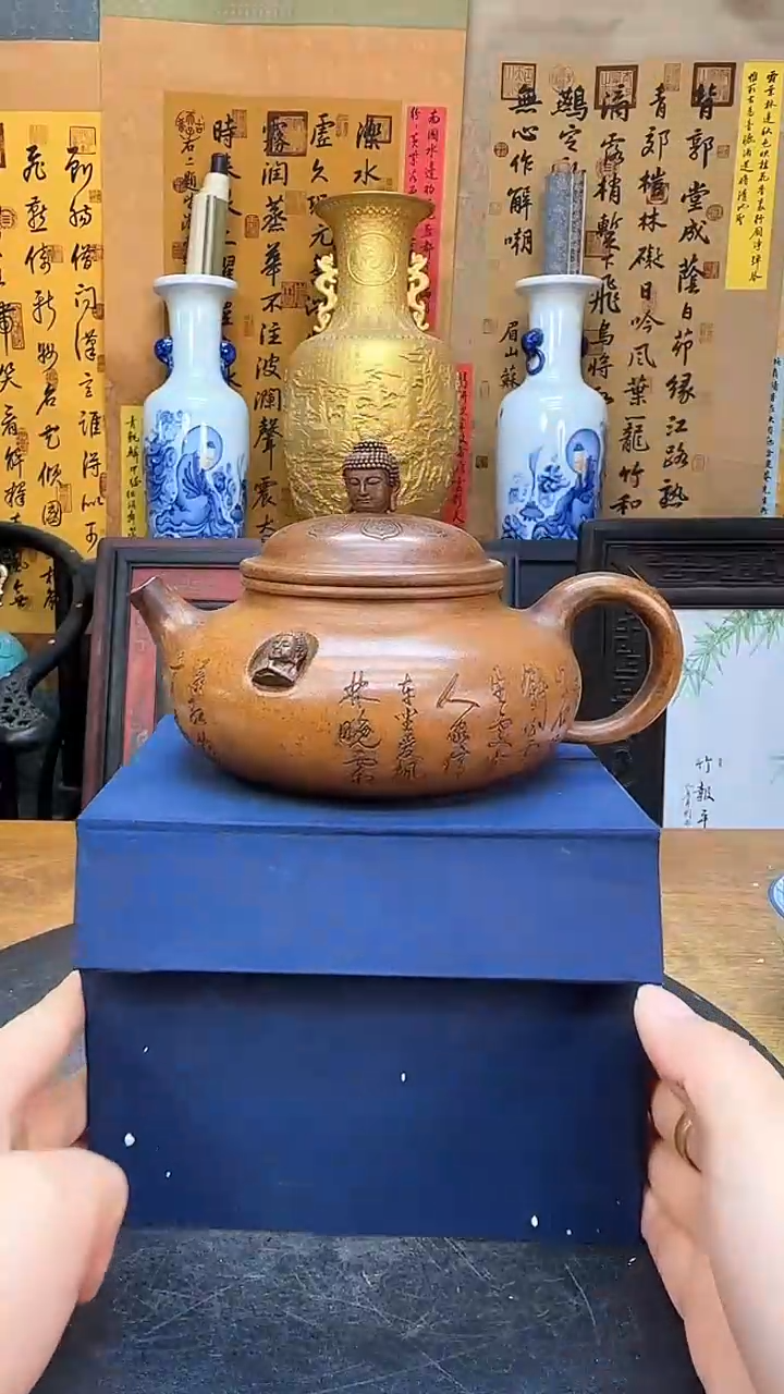 【闪购商品】瓶景德镇陶瓷客厅摆件