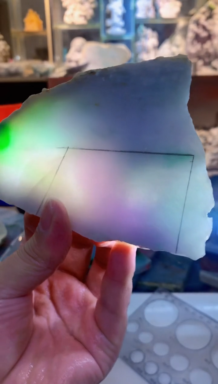 翡翠裸石0朱0翡翠珠宝627