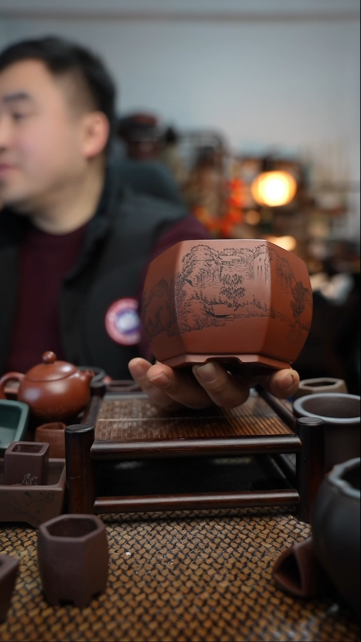 【闪购商品】紫砂花盆長木軒精品紫砂