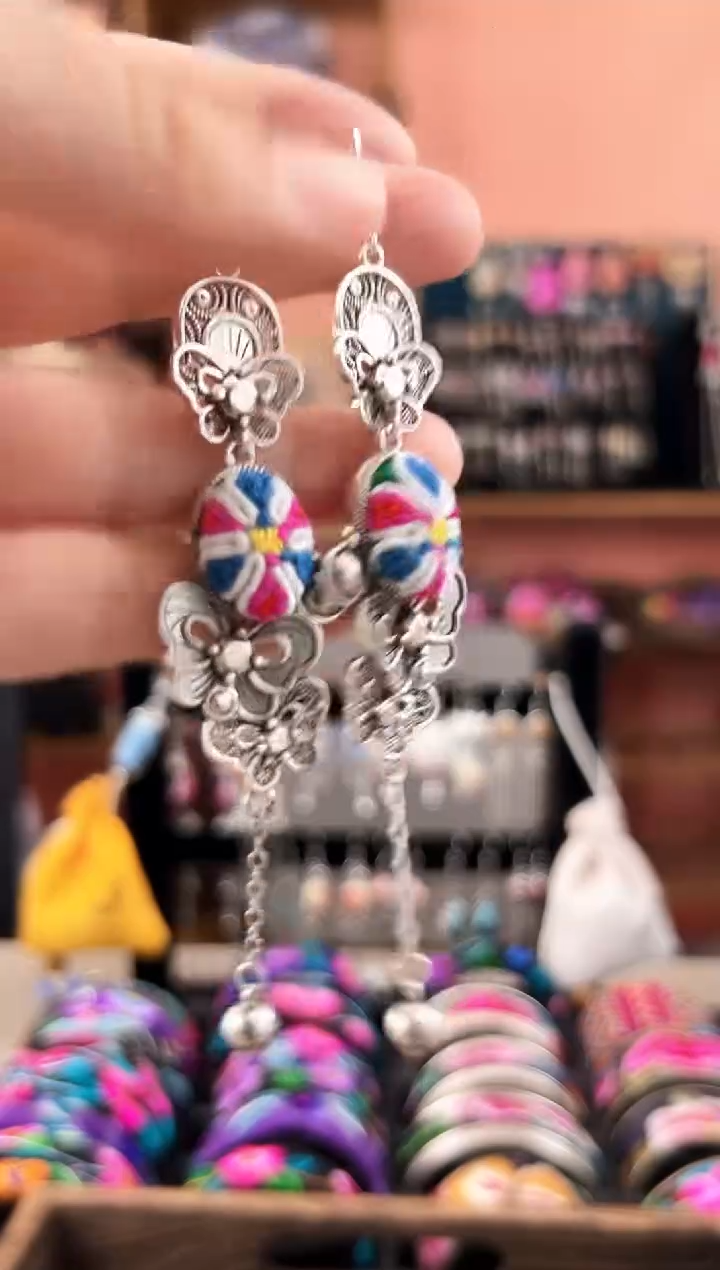 织绣艺枝独绣老绣饰品124